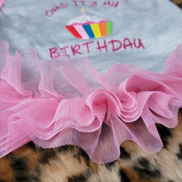 Pet Dress OMG ITS MY BIRTHDAY Dog or Cat Various sizes New w/ Tag! - Picture 2 of 3